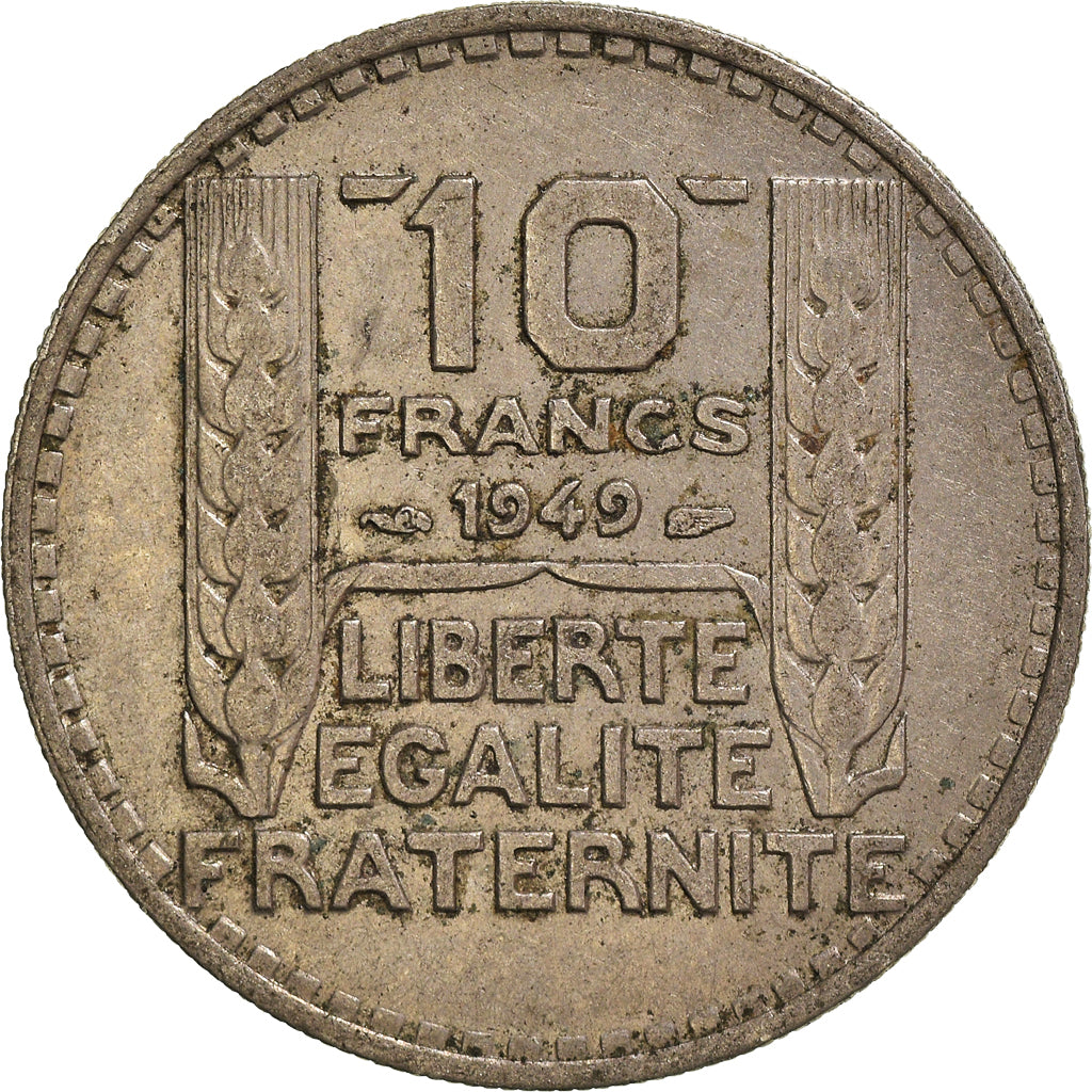 Münze, Frankreich, 10 Francs, 1949