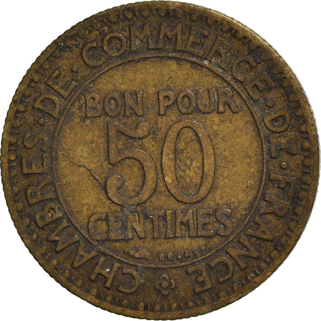 Moneda, Francia, 50 Centimes, 1921