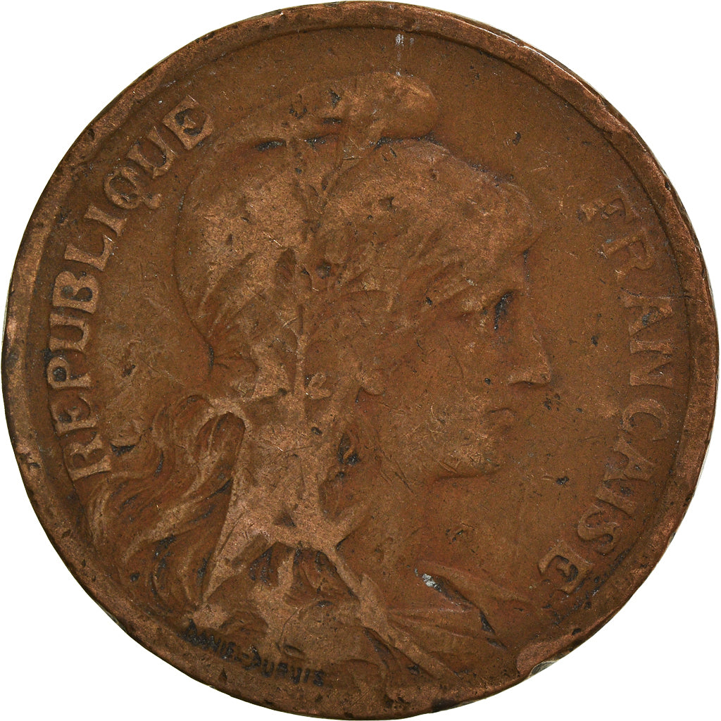 Coin, France, 10 Centimes, 1917