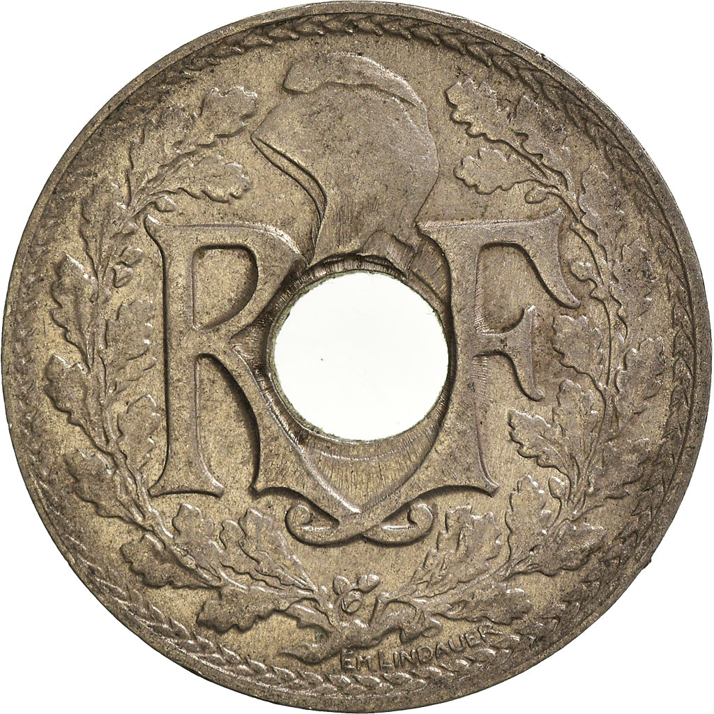 Moneta, Francia, 25 Centimes, 1914