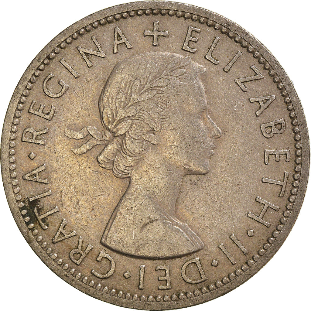 Monnaie, Grande-Bretagne, Florin, Two Shillings, 1957