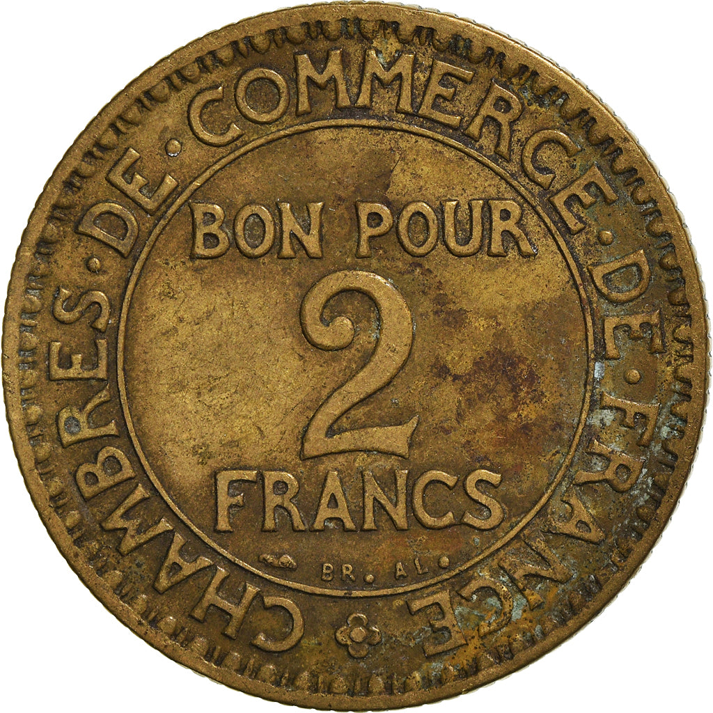 Coin, France, 2 Francs, 1923