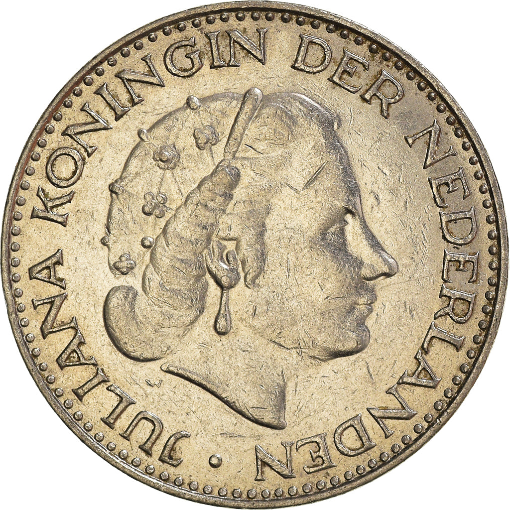 Monnaie, Pays-Bas, Gulden, 1967