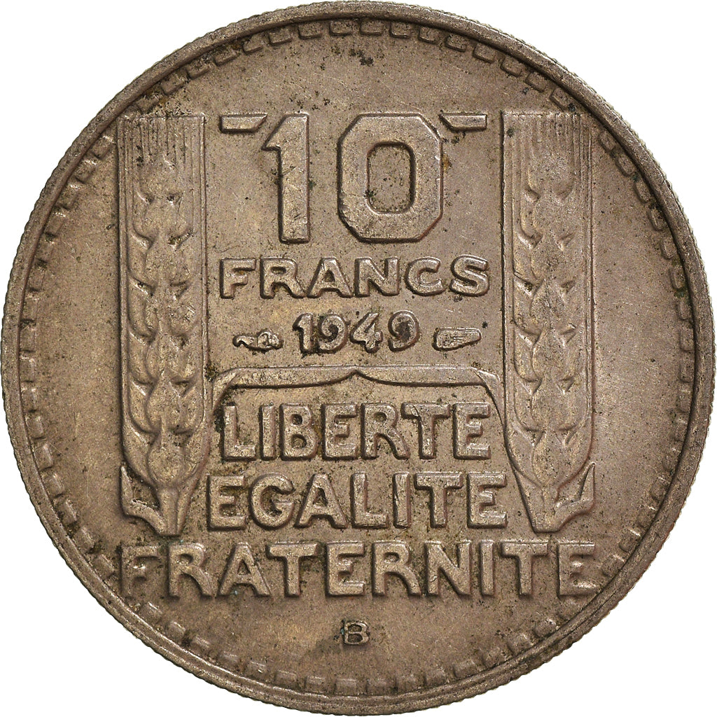 Münze, Frankreich, 10 Francs, 1949