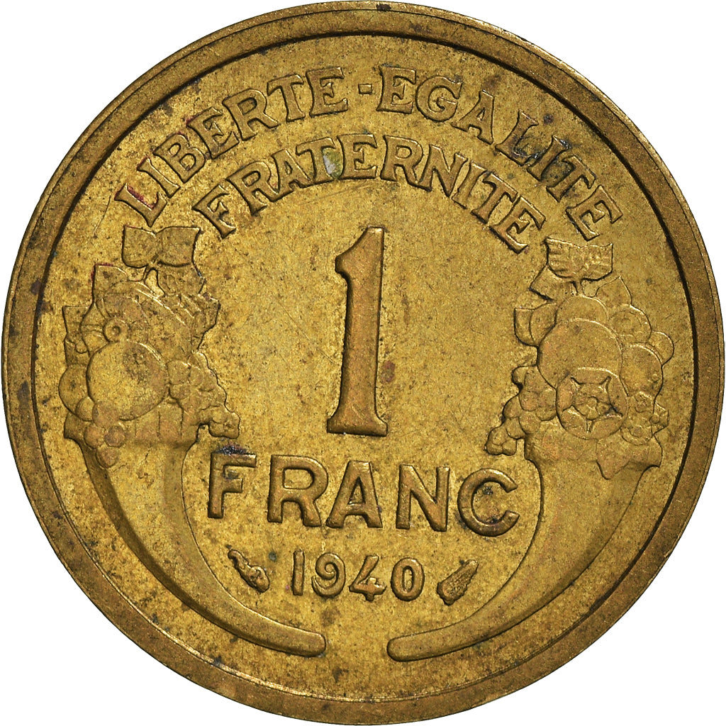Moneta, Francja, Franc, 1940