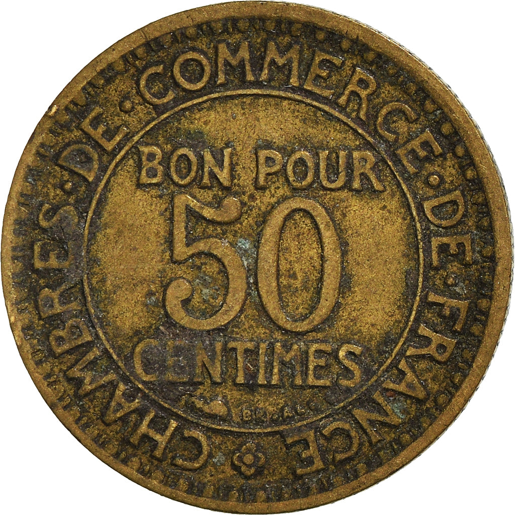 Coin, France, 50 Centimes, 1925