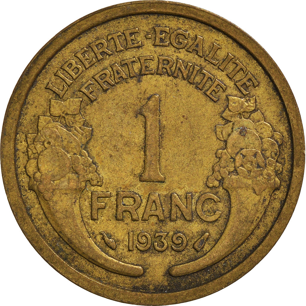 Moneta, Francja, Franc, 1939