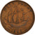 Coin, Great Britain, 1/2 Penny, 1945