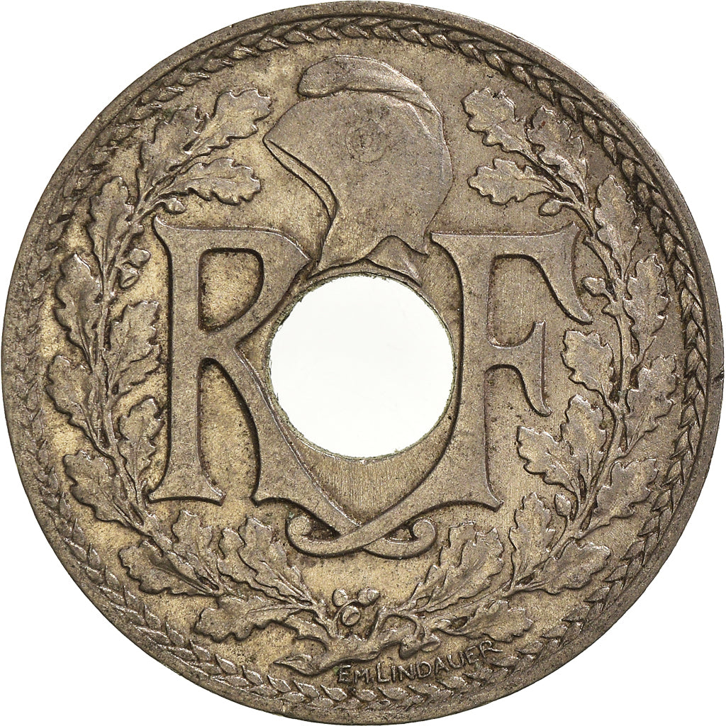 Moneta, Francia, 25 Centimes, 1914