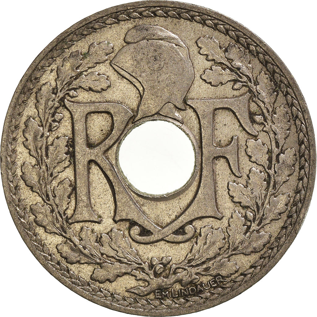 Moneta, Francia, 25 Centimes, 1914