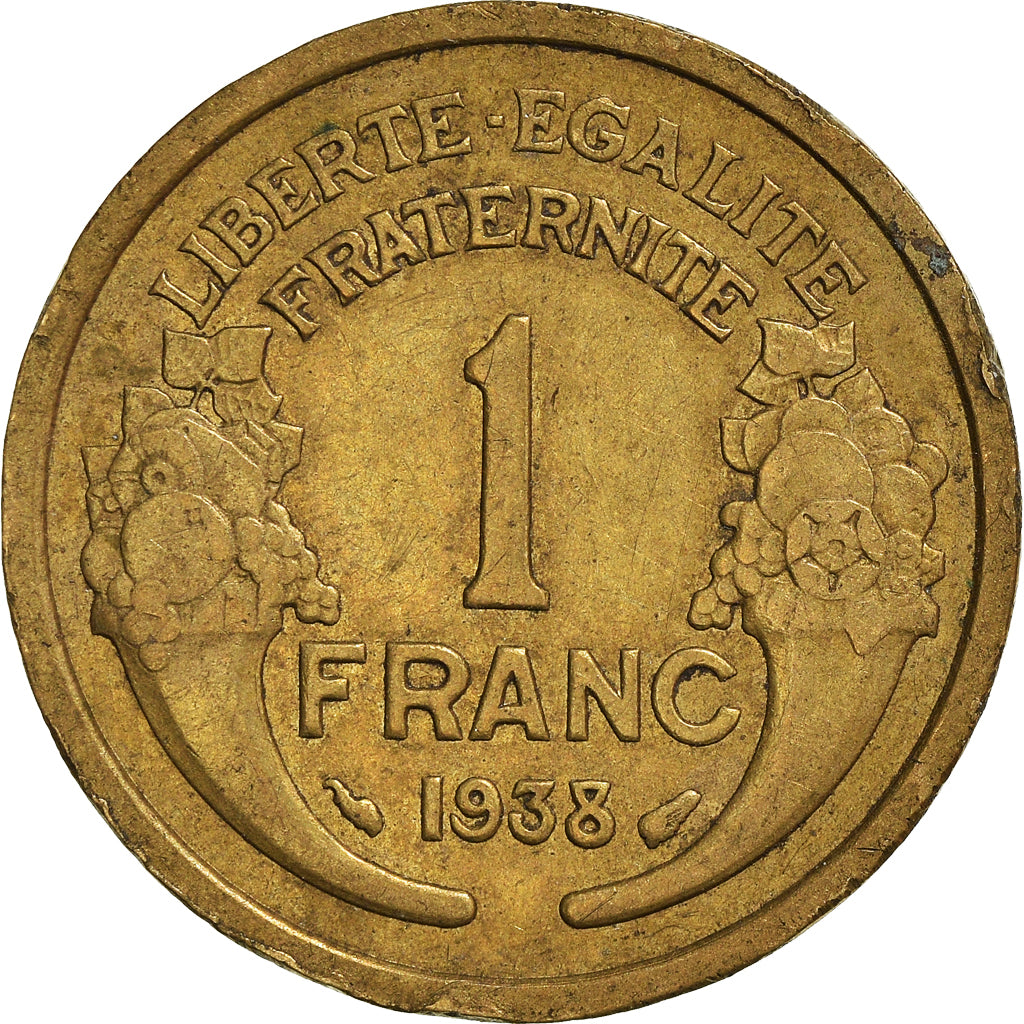 Moneta, Francja, Franc, 1938