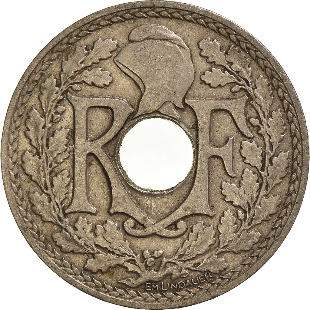 Moneta, Francia, 25 Centimes, 1914