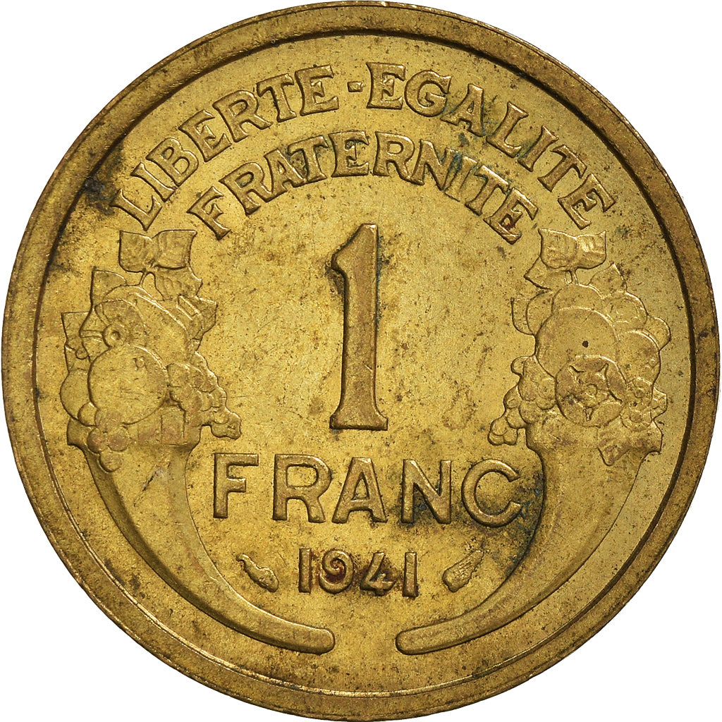 Moneta, Francja, Franc, 1941