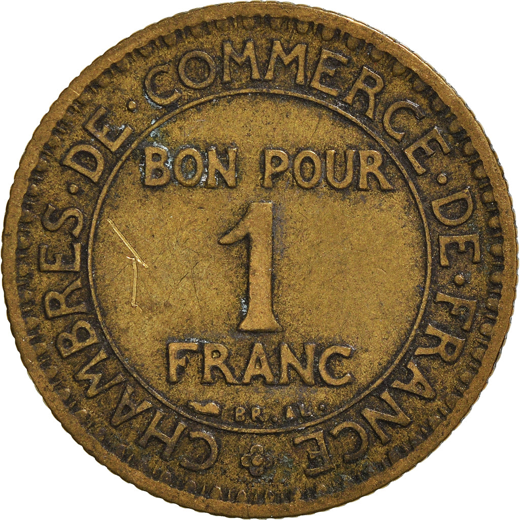 Moneta, Francja, Franc, 1922