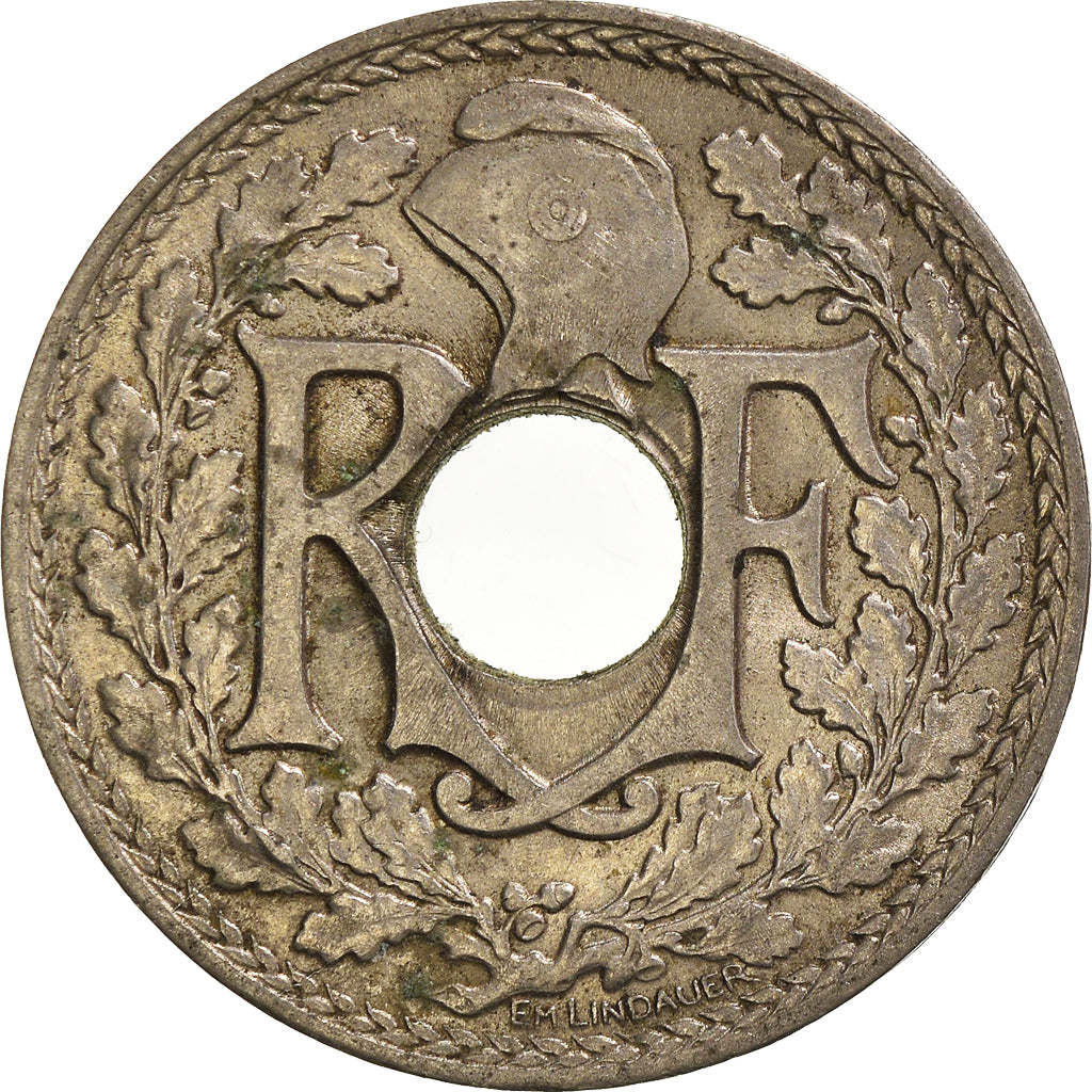 Moneta, Francia, 25 Centimes, 1914