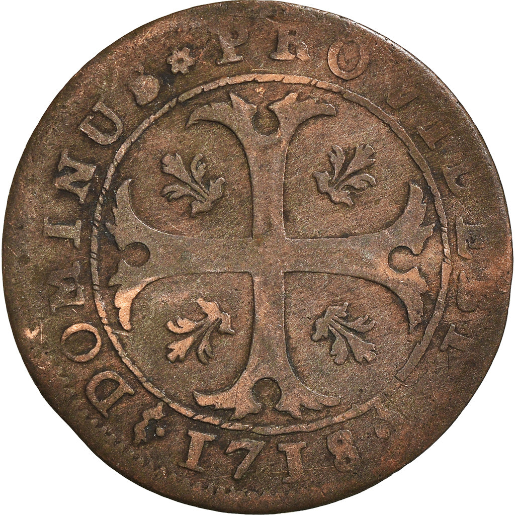 Svizzera, 1/2 Batzen, 1718