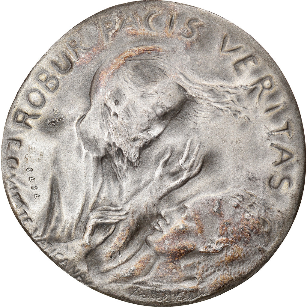 Vatican, Medal, Jean-Paul II, Robur Pacis Veritas, Religions & beliefs