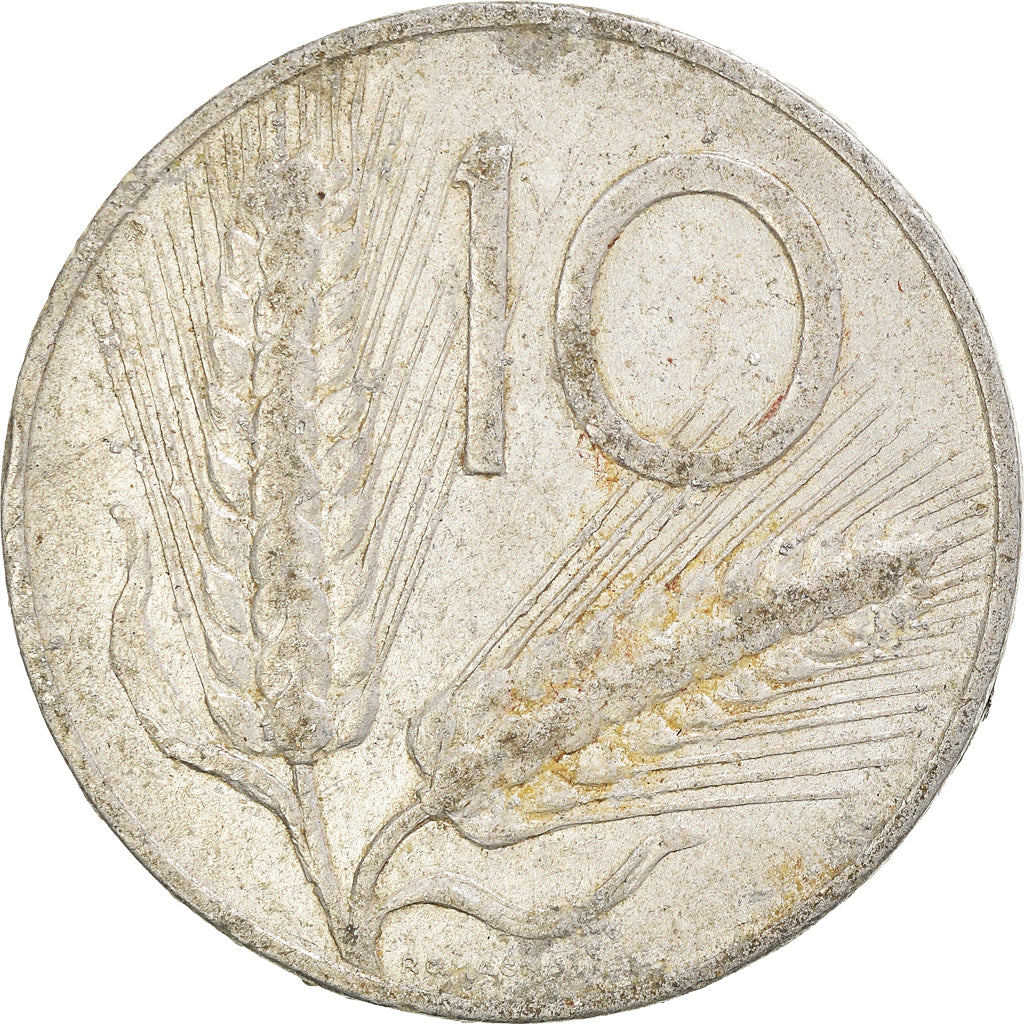 Coin, Italy, 10 Lire, 1954