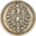 Moneta, GERMANIA - IMPERO, 5 Pfennig, 1875