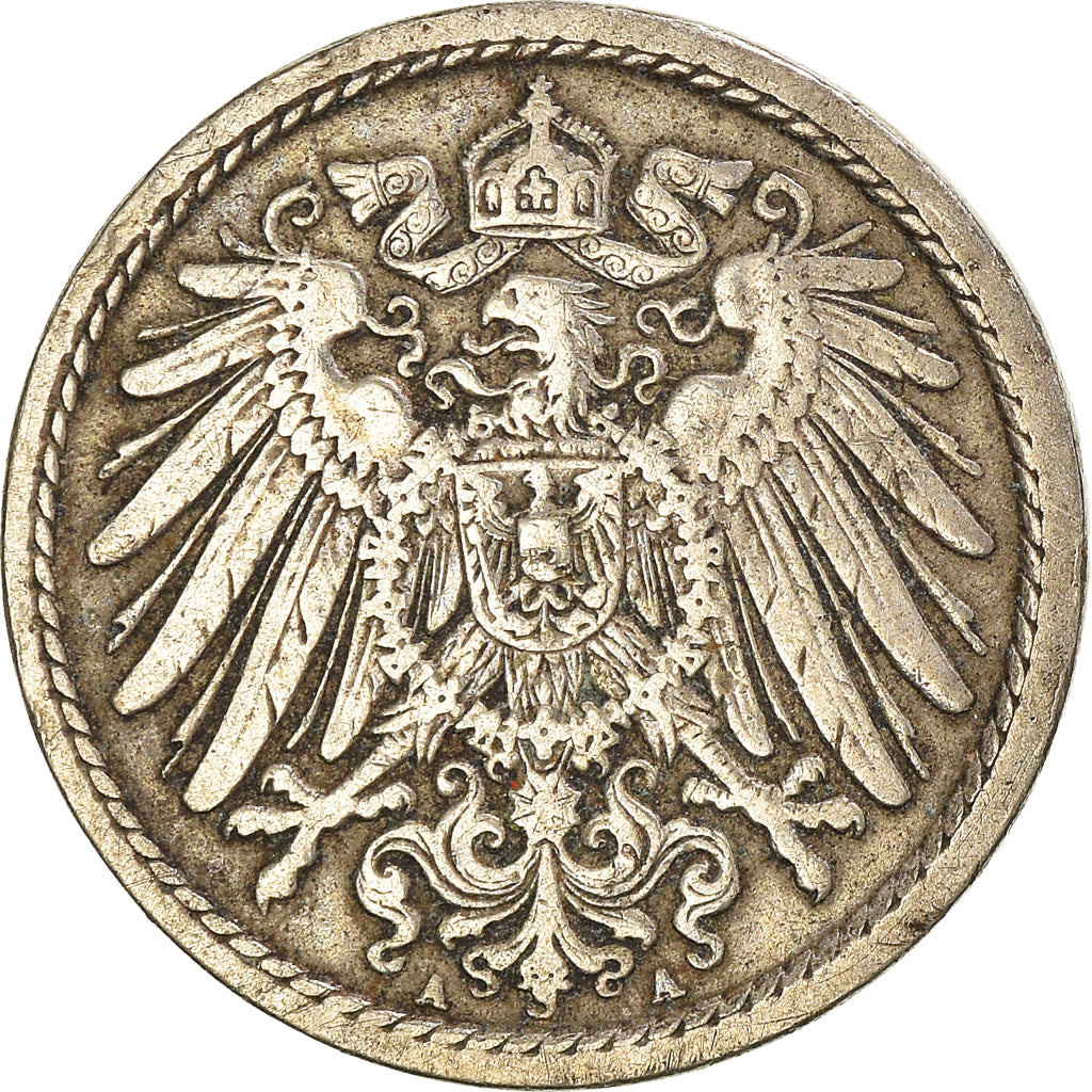 Münze, GERMANY - EMPIRE, 5 Pfennig, 1894