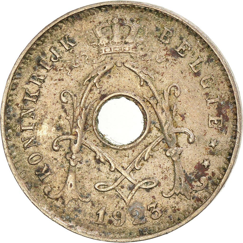 Münze, Belgien, 5 Centimes, 1923