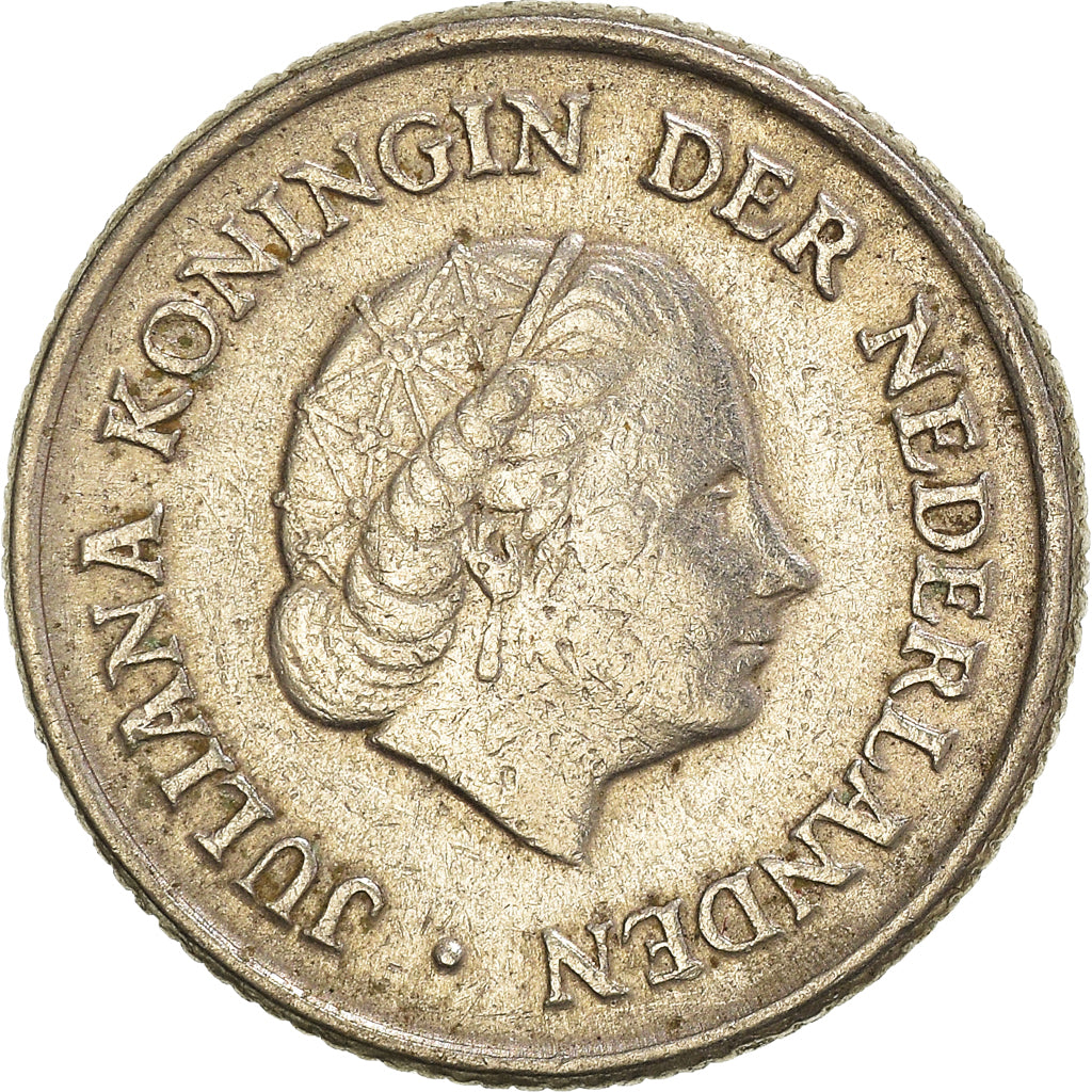 Moneta, Holandia, 25 Cents, 1950