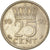 Moneda, Países Bajos, 25 Cents, 1950