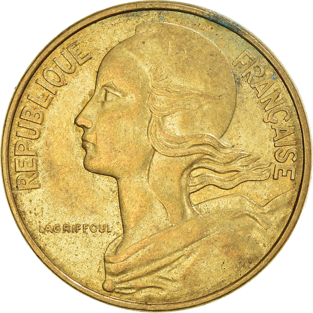 Münze, Frankreich, 10 Centimes, 1981