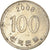 Monnaie, Corée du Sud, 100 Won, 2008