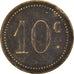 Frankreich, 10 Centimes, Undated