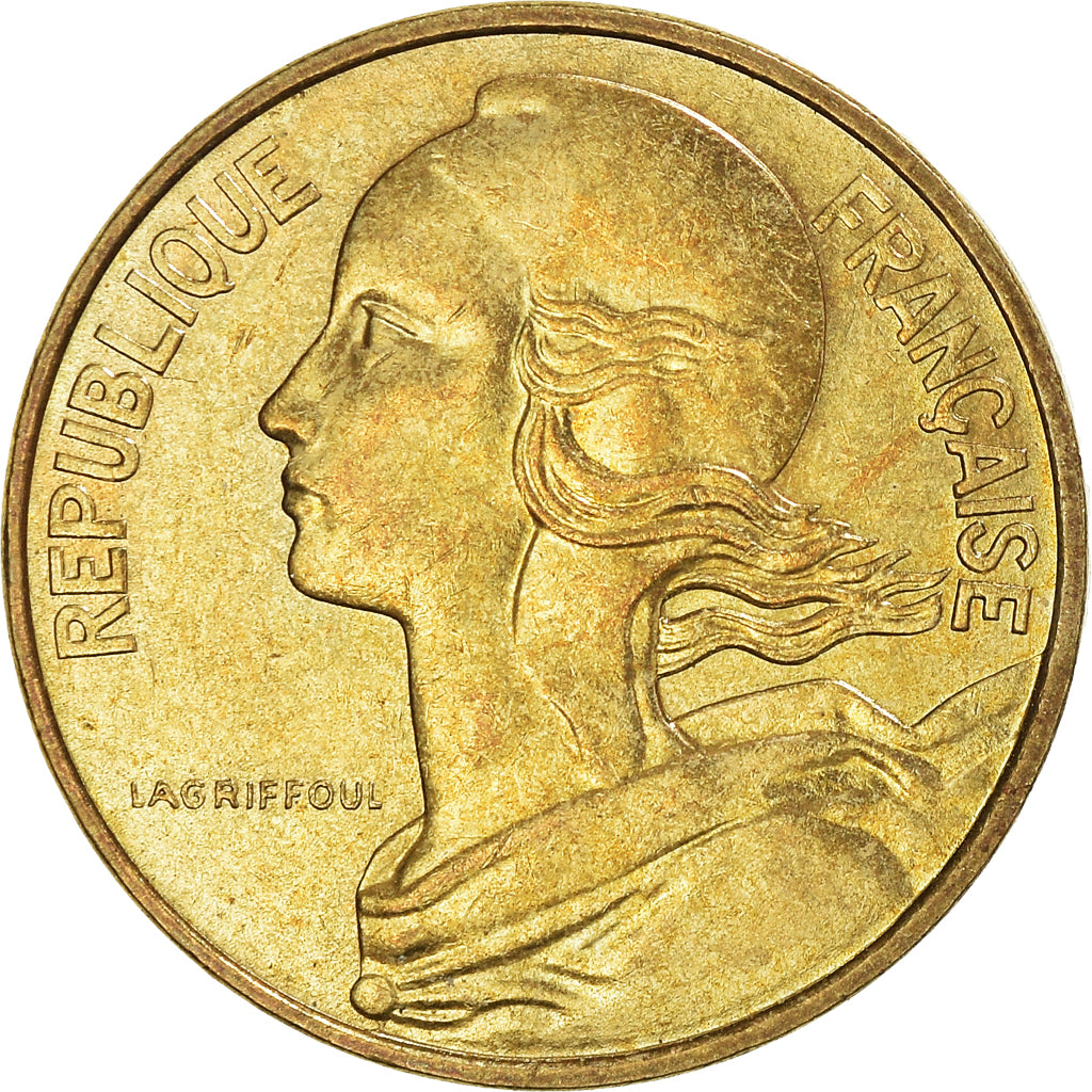 Coin, France, 10 Centimes, 1982