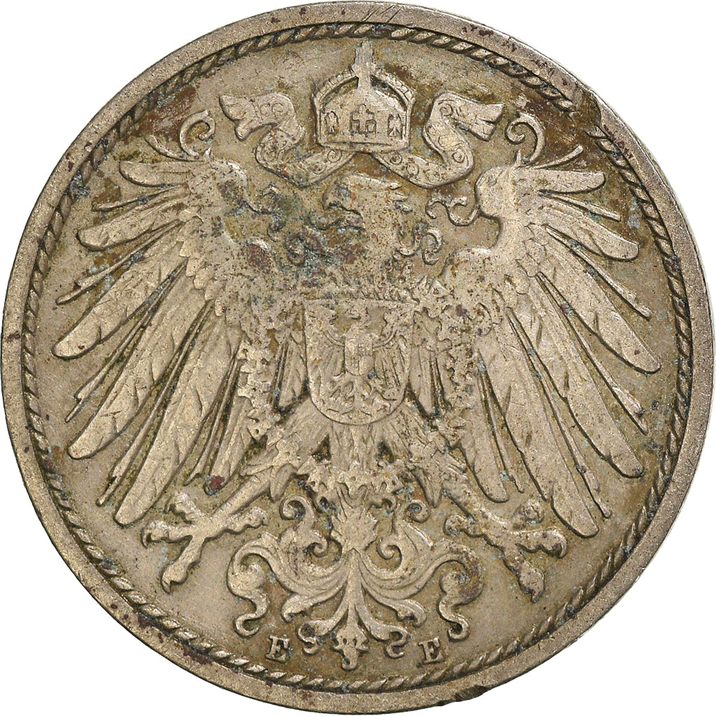 Moneta, NIEMCY - IMPERIUM, 10 Pfennig, 1906
