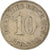 Monnaie, Empire allemand, 10 Pfennig, 1906