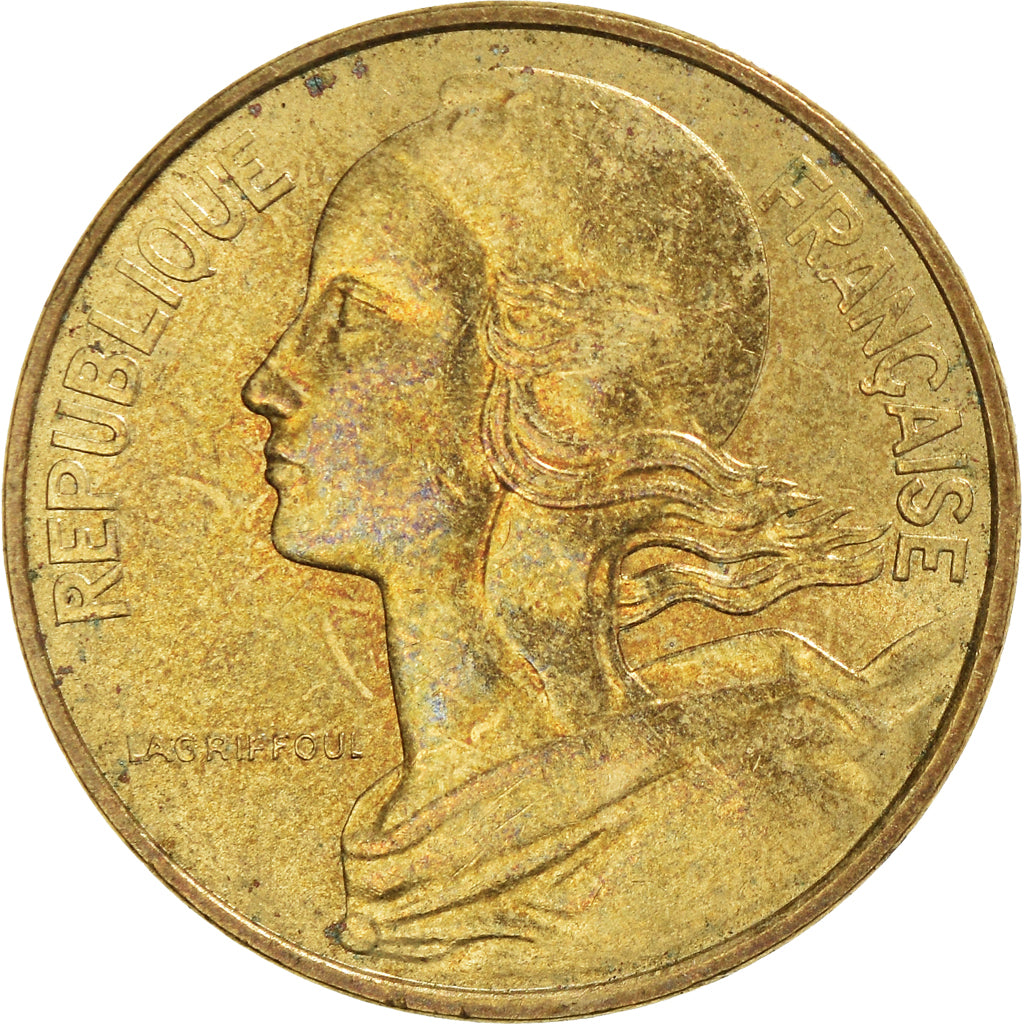 Coin, France, 10 Centimes, 1982