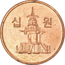 Monnaie, Corée du Sud, 10 Won, 2015