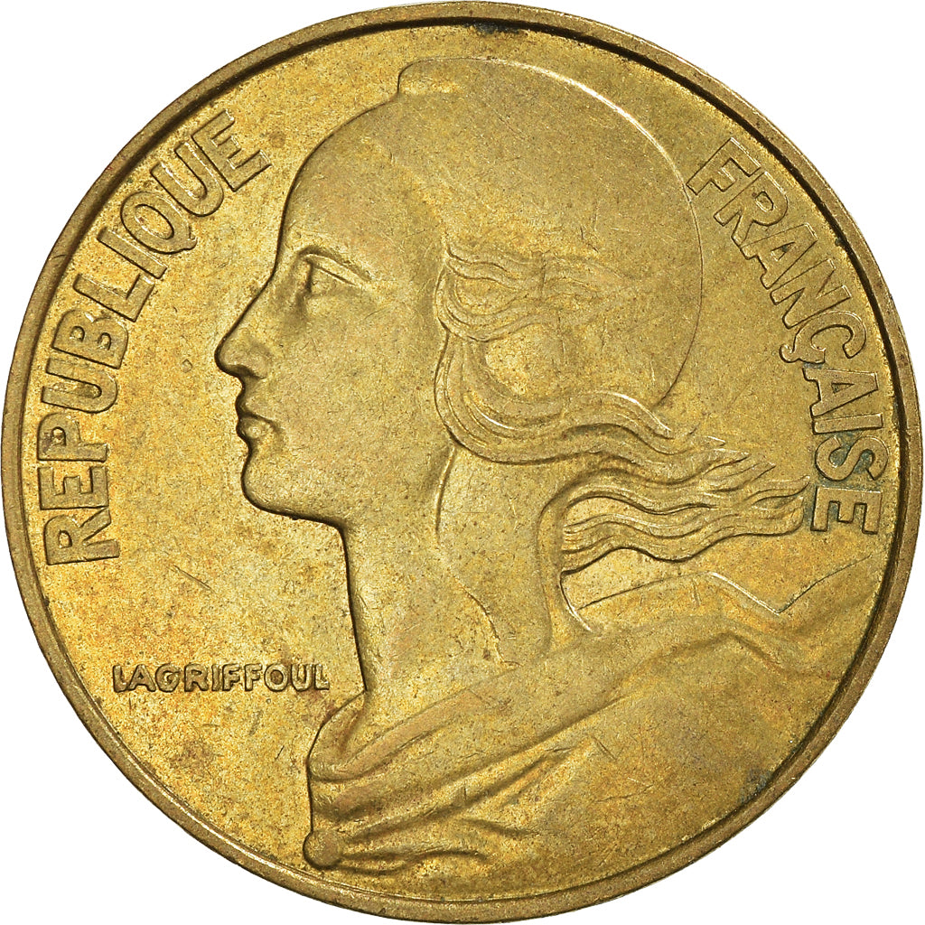 Münze, Frankreich, 20 Centimes, 1993