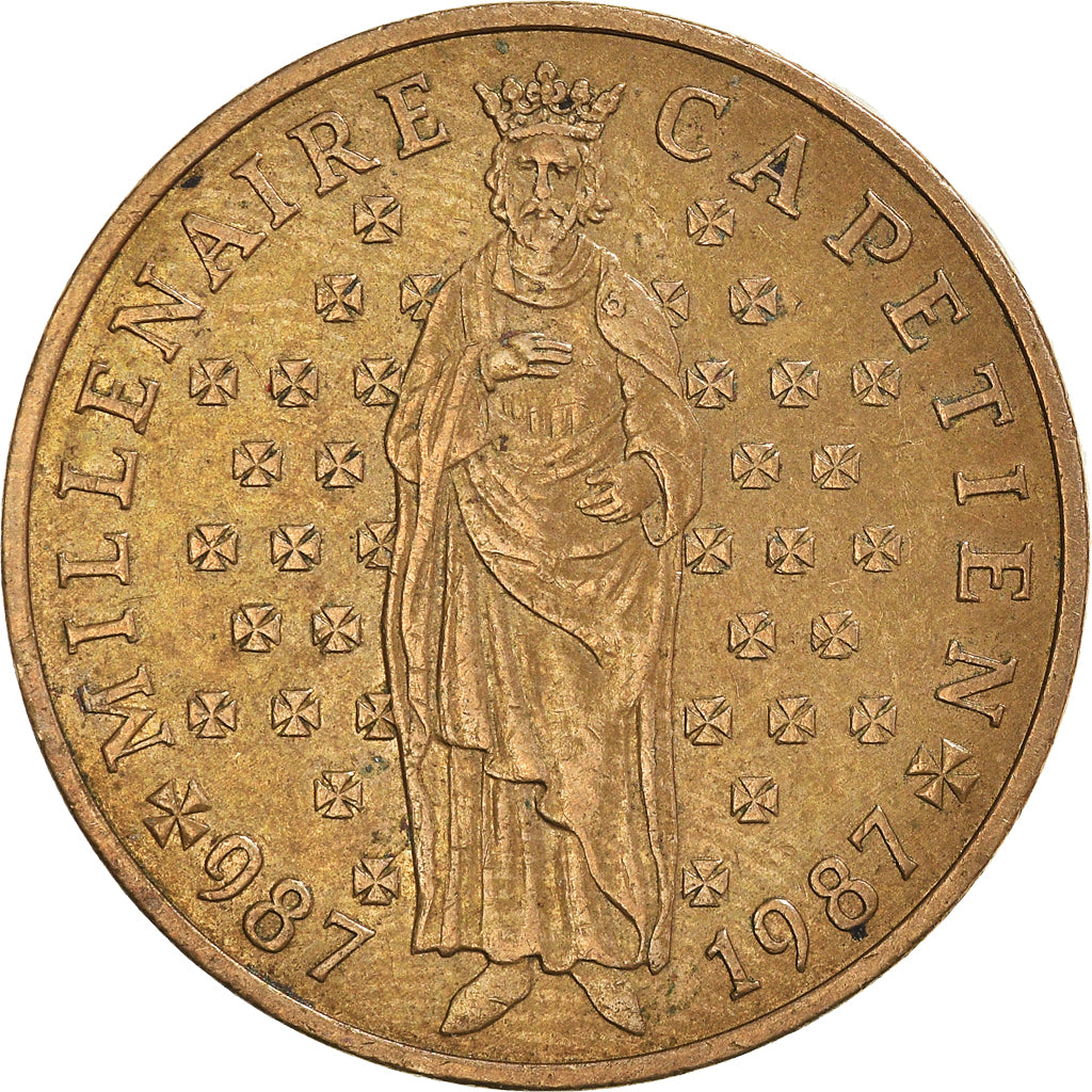 Münze, Frankreich, 10 Francs, 1987