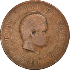 Moneda, Portugal, 20 Reis, 1891