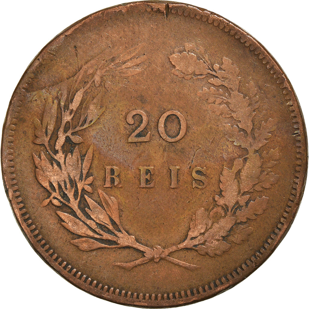 Moneda, Portugal, 20 Reis, 1891
