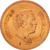 JORDAN, 10 Fils, Qirsh, Piastre, 1984, KM #37, MS(60-62), Bronze, 25, 5.89