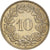 Monnaie, Suisse, 10 Rappen, 1955