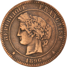 Coin, France, 10 Centimes, 1896