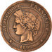 Coin, France, 10 Centimes, 1896