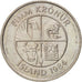 ICELAND, 5 Kronur, 1984, KM #28, MS(63), Copper-Nickel, 24.5, 6.48
