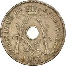 Münze, Belgien, 25 Centimes, 1913