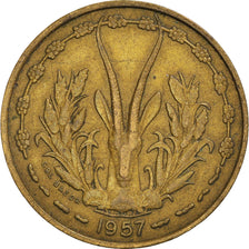 Munten, Frans West Afrika, 10 Francs, 1957