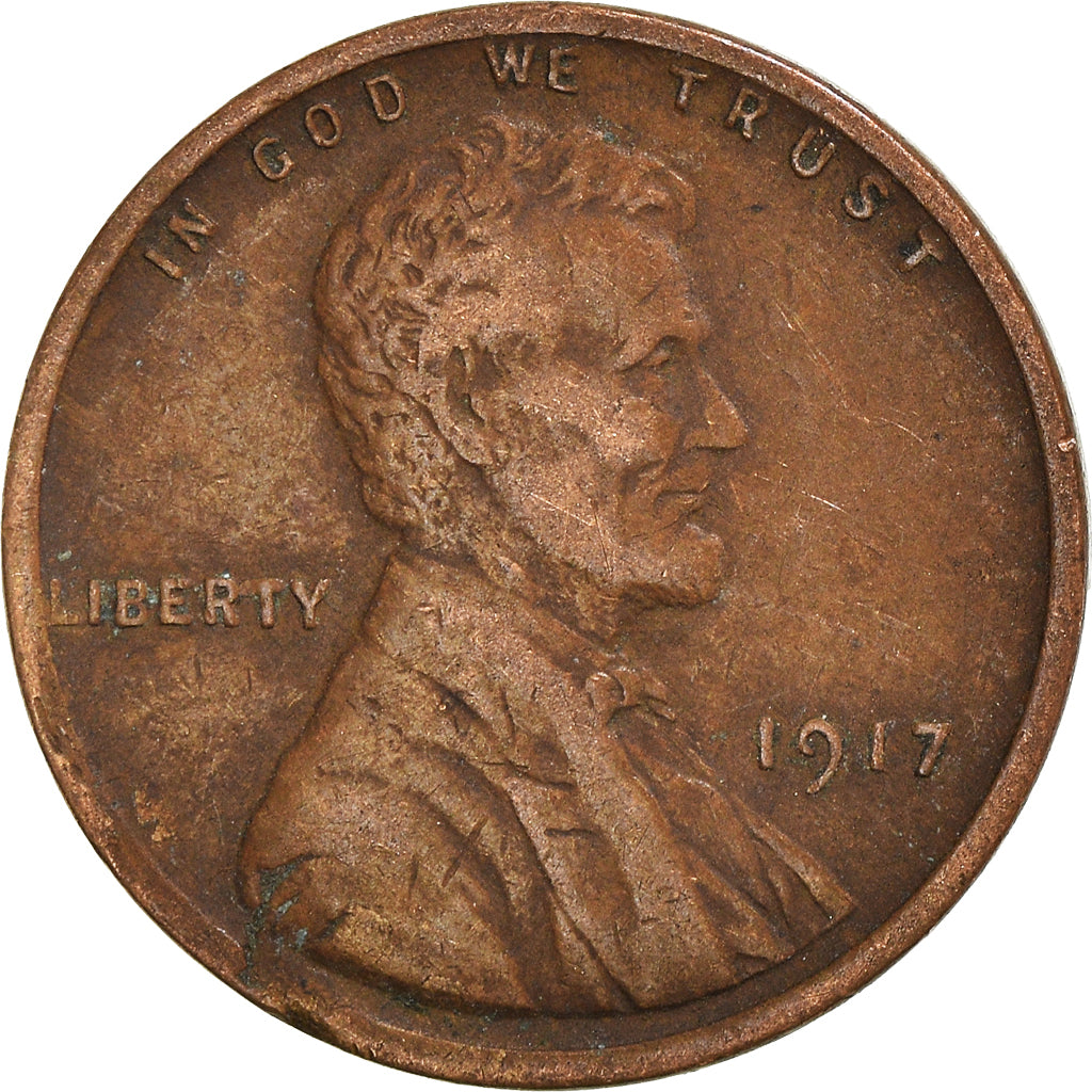 Moneta, USA, Cent, 1917