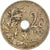 Moneda, Bélgica, 25 Centimes, 1922