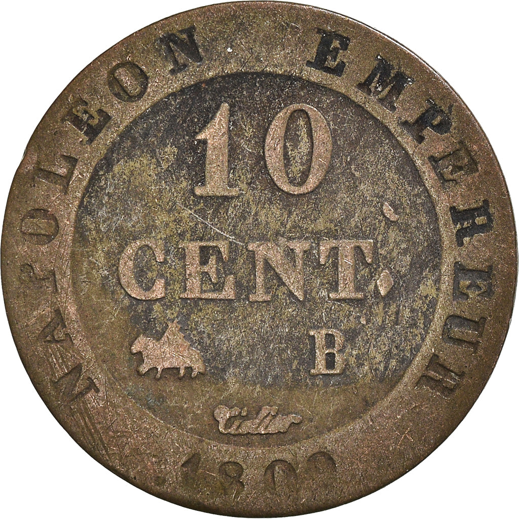Monnaie, France, 10 Centimes, 1809
