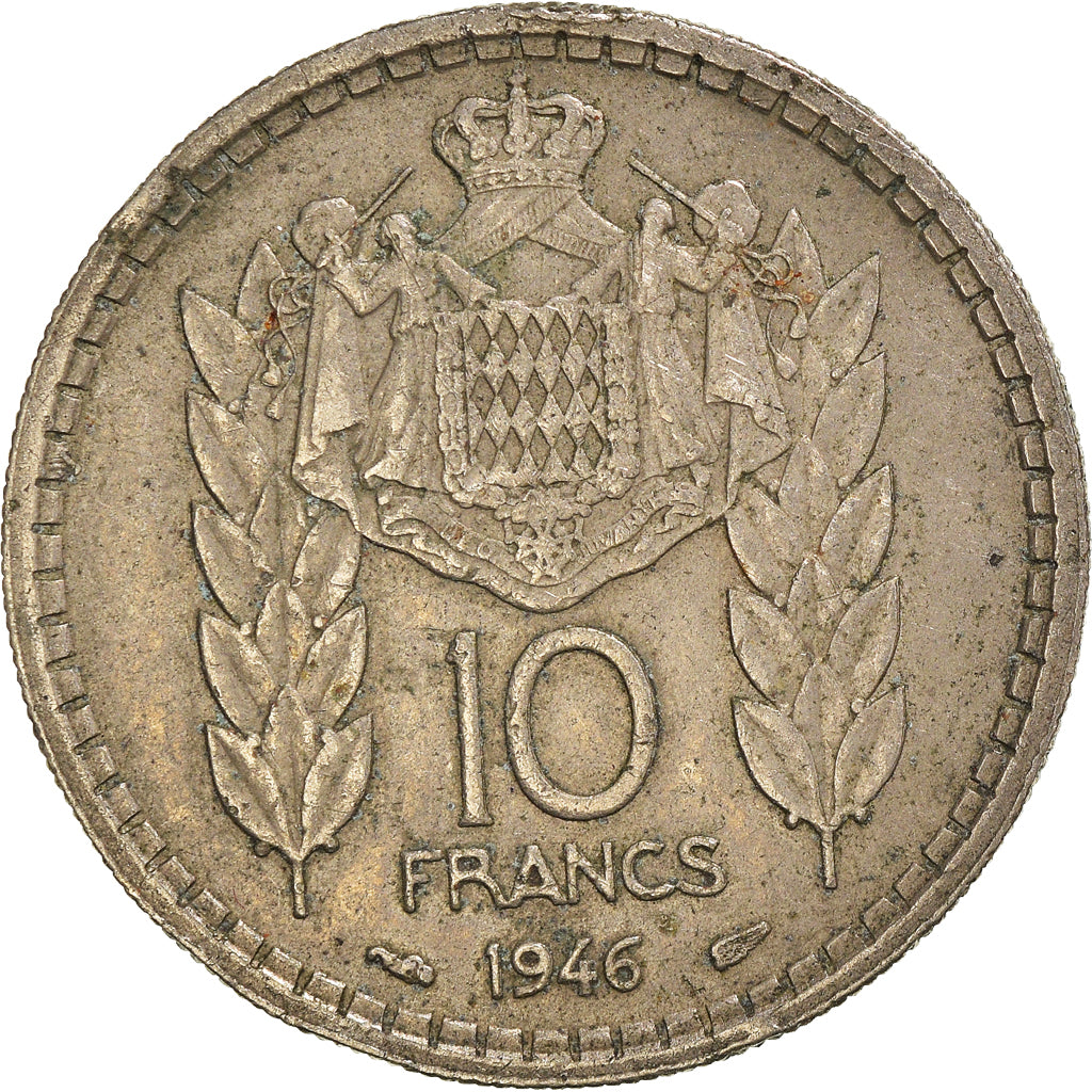 Coin, Monaco, 10 Francs